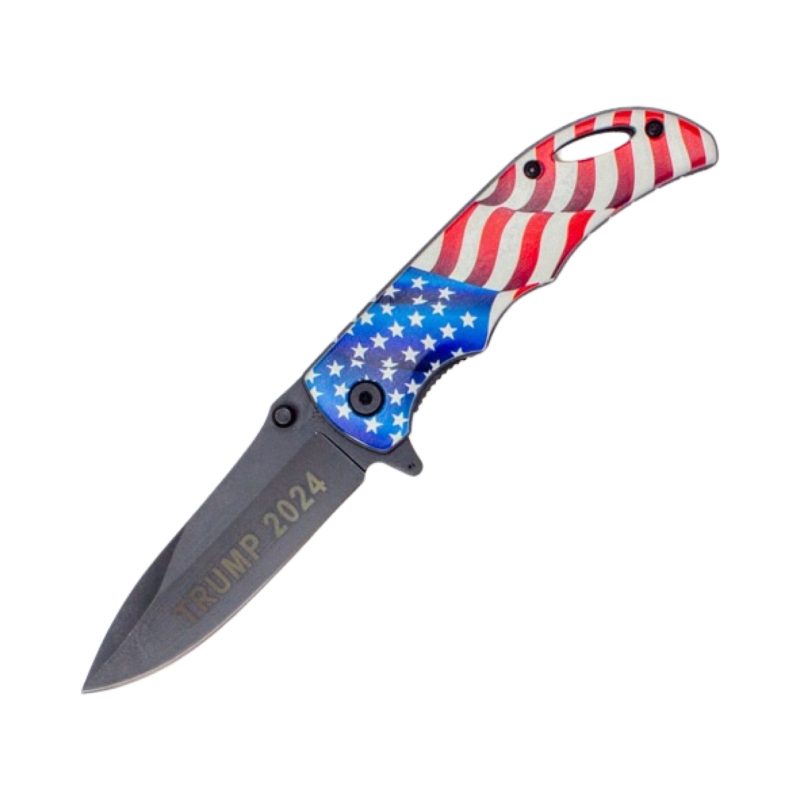 Tiger USA Trump 2024 Spring Assisted Folding Knife